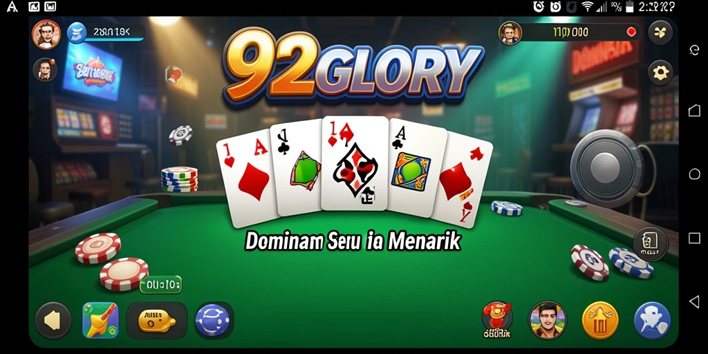 Tampilan menarik dari gameplay 92GLORY yang seru dan interaktif.