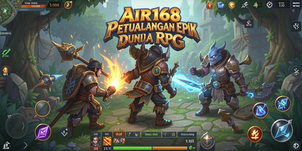 Menampilkan gameplay menarik dari dunia RPG yang menantang.