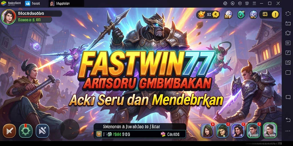 Gameplay seru dalam aksi mendebarkan FASTWIN77.