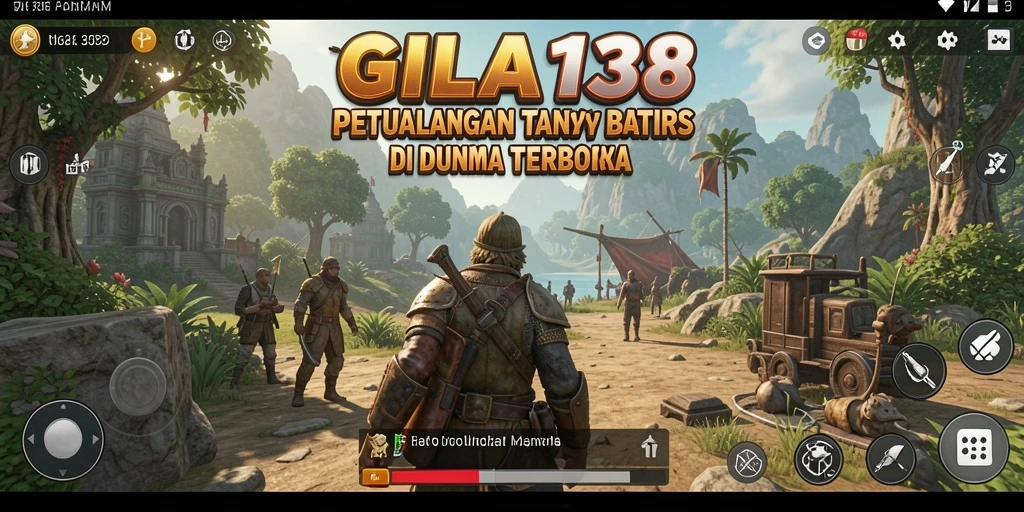 Tangkapan layar gameplay GILA138 menunjukkan petualangan Open World yang menakjubkan.