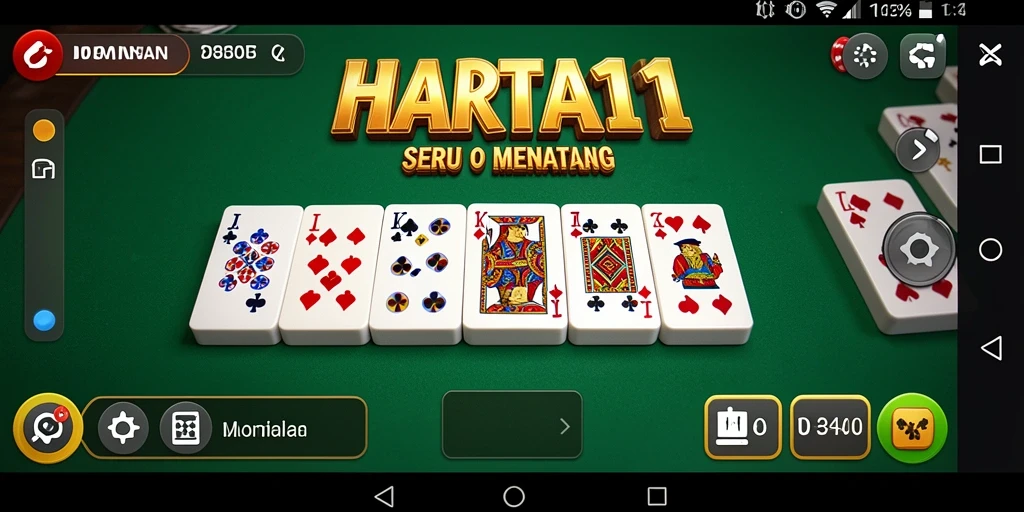 Tampilan gameplay HARTA11 yang menantang dan seru untuk dimainkan.