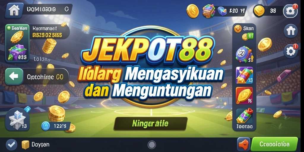 Tampilan gameplay JEKPOT88 yang menarik dan interaktif.