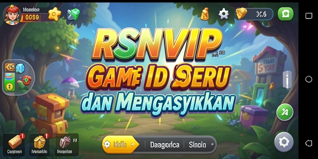 Screenshot utama gameplay RSNVIP yang menampilkan elemen Idle.